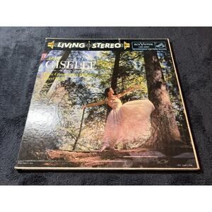 Giselle Wolff - Paris Conservatoire Orchestra 1959 LP Booklet LSC 2301